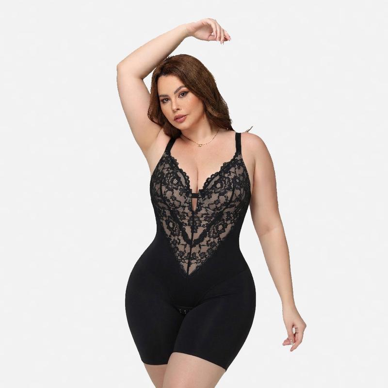 The Miserica™ Bloom Lace Shapewear Bodysuit